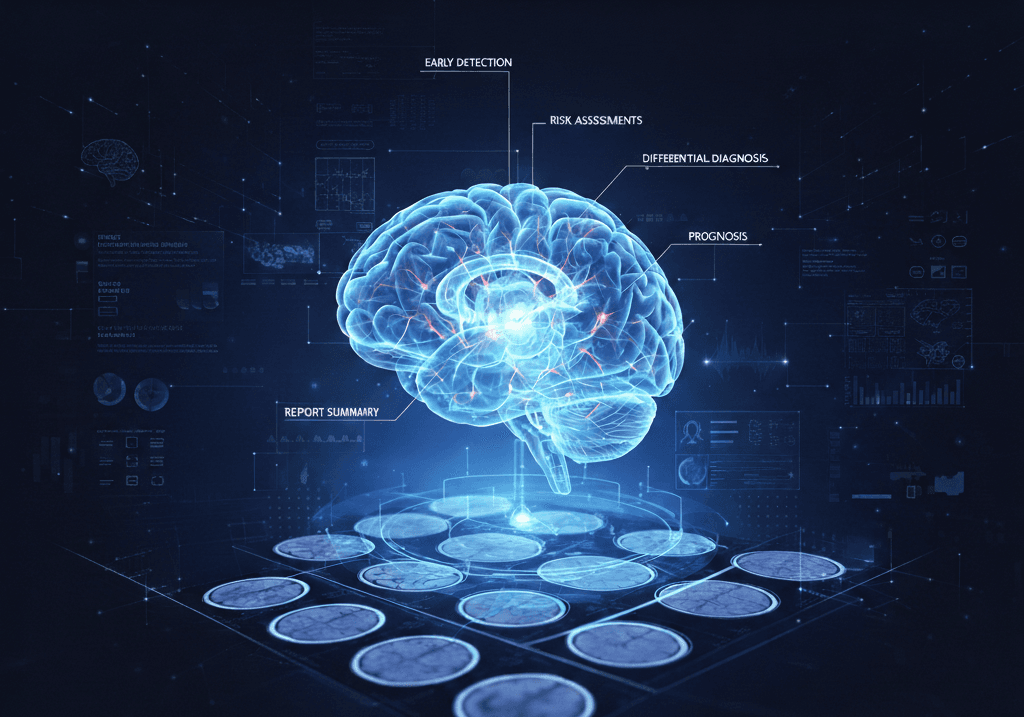 Brain segmentation visualization